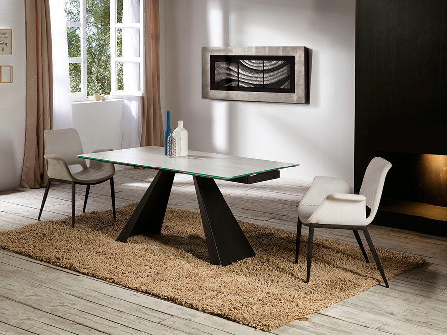Schuller Furniture Dining tables Alai 983174  ·ALAI·EXT. DINING TABLE WHITE
