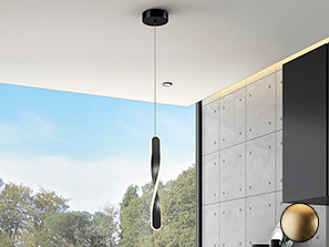 Schuller iluminacion colgantes de 1 luz Twist